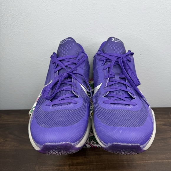 Nike Kobe 10 TB Court Purple Size 17‎ Good Condition 813030-501 Basketball Shoes main image 6